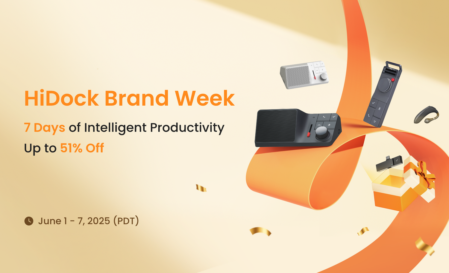 HiDock Brand Week — 7 days of intelligent productivity