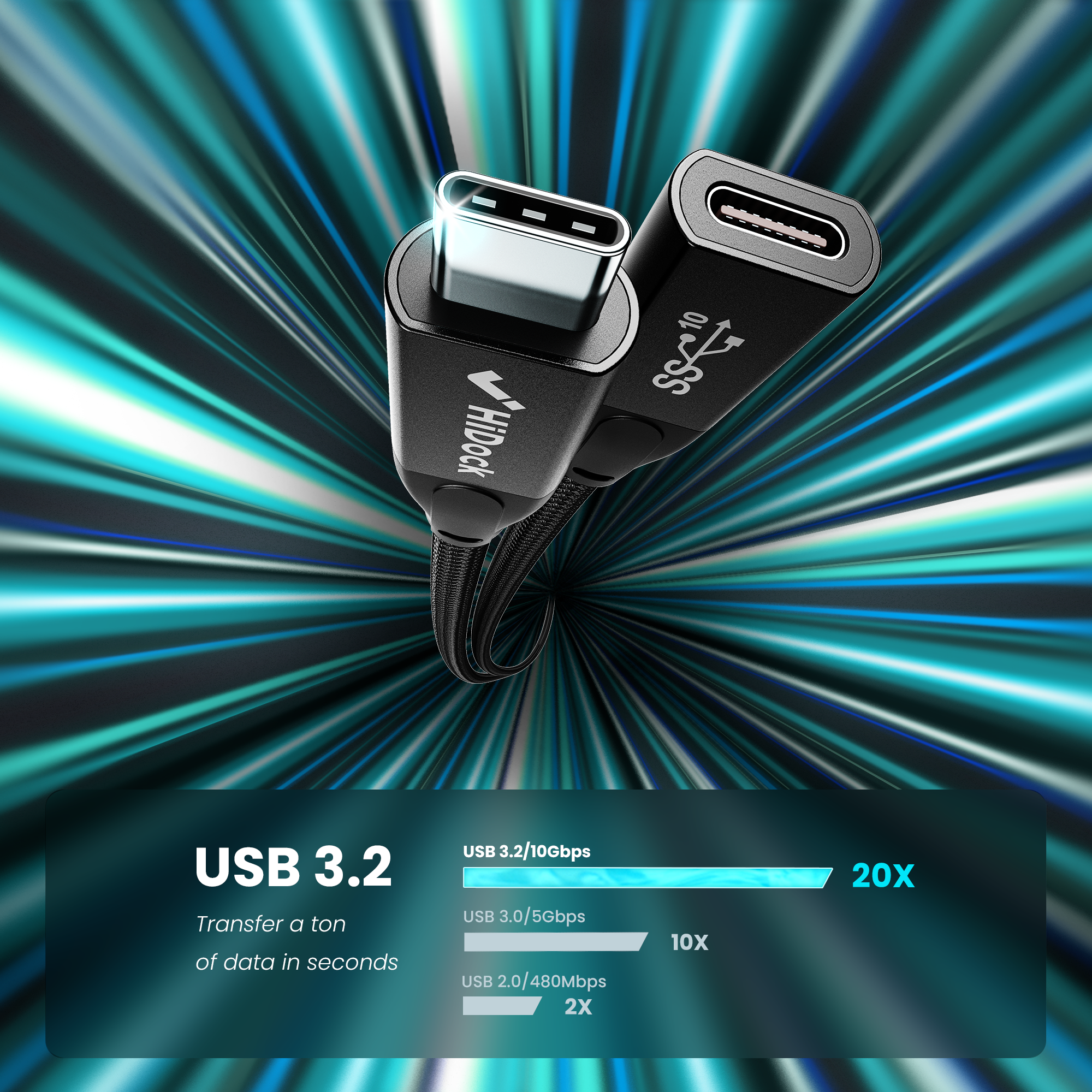 USB-C Extension Cable