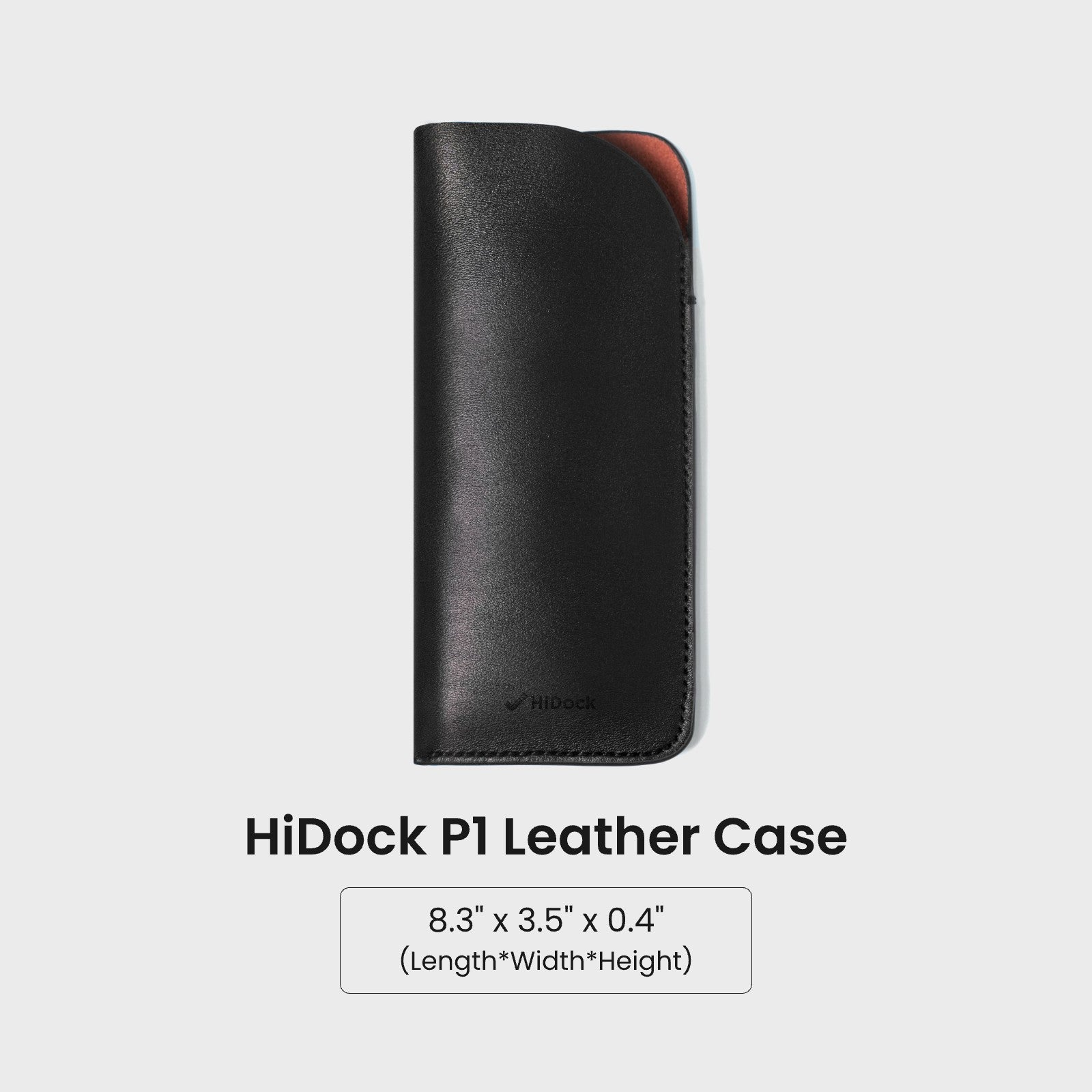 HiDock P1 Leather Case