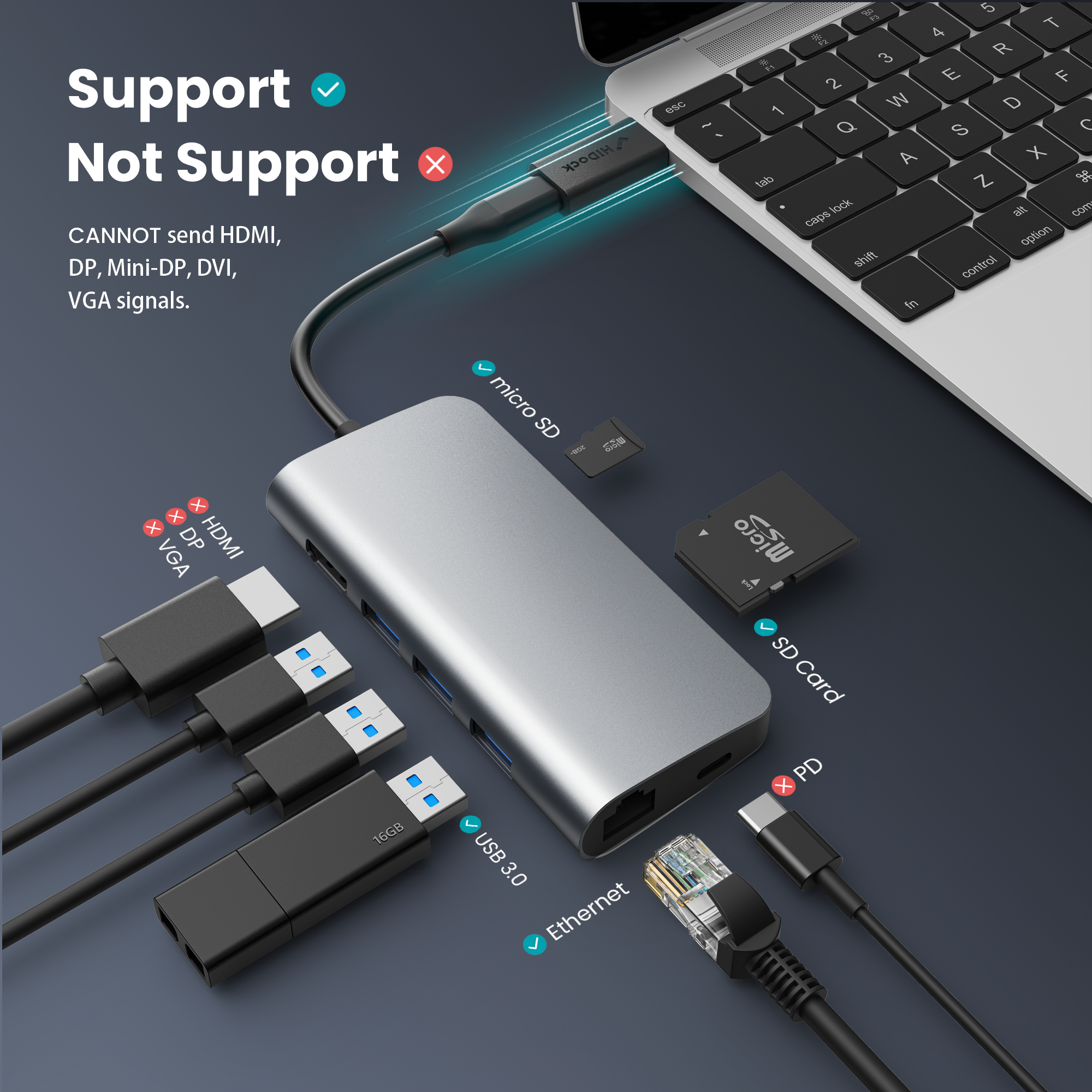 USB-C to USB-A Adapter