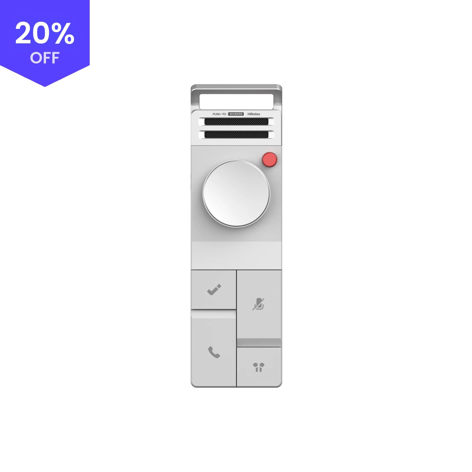 HiDock P1 AIボイスレコーダー ホワイト HiDock P1 AI Voice Recorder