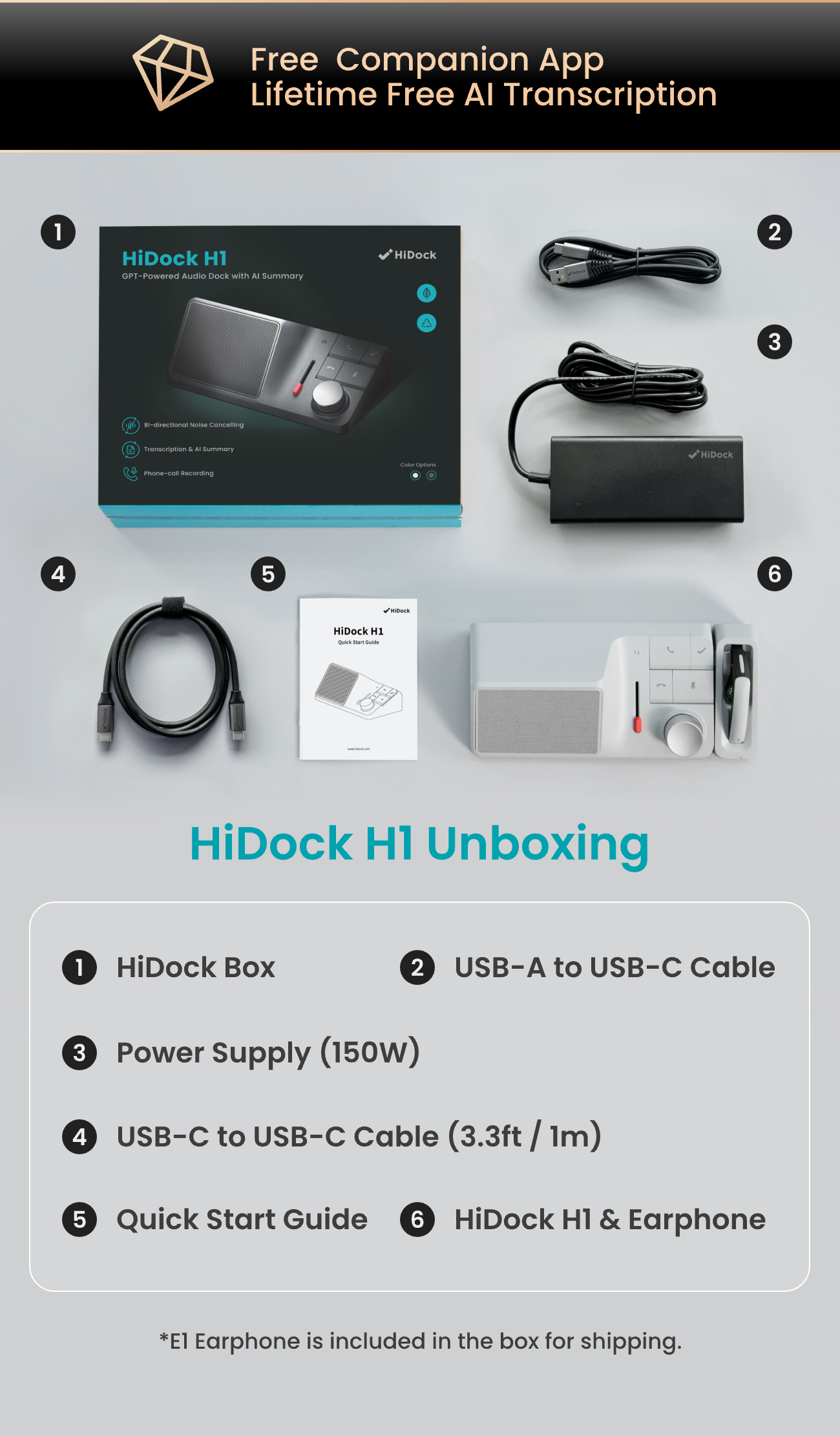 HiDock H1 HiDock H1