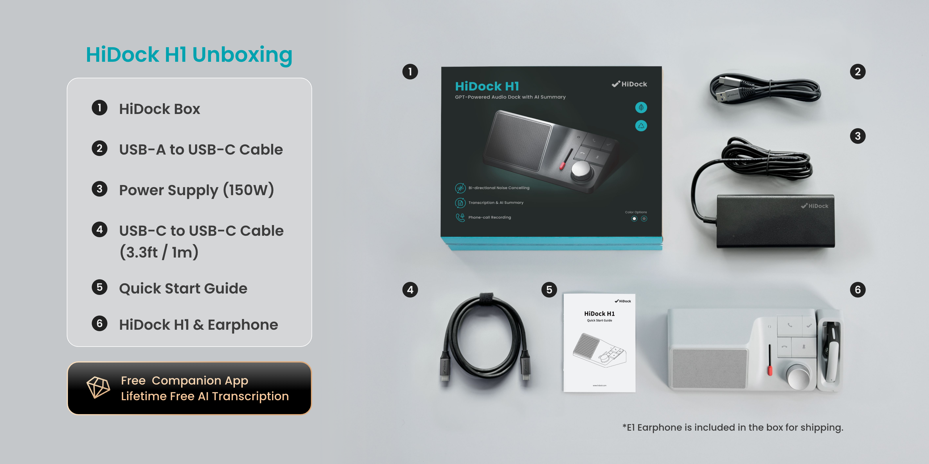 HiDock H1 HiDock H1