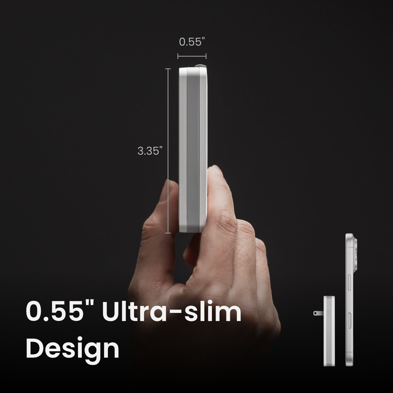 HiDock 65W GaN Slim Charger