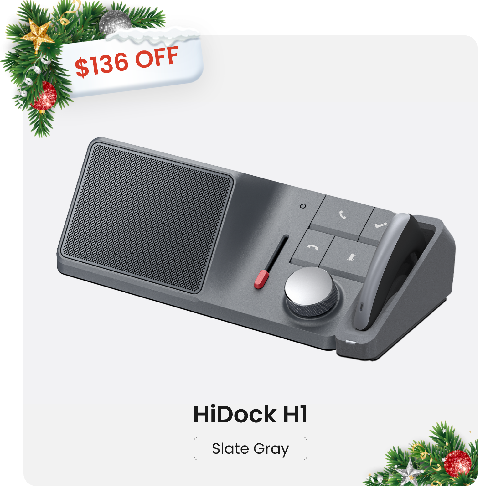 HiDock H1 プラチナグレー HiDock H1 プラチナグレー