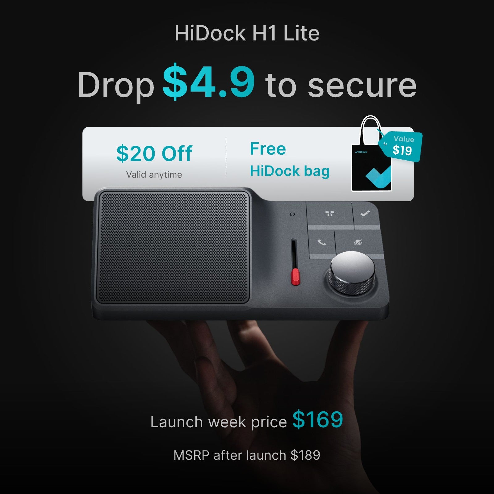 HiDock H1 Lite Rebate Program