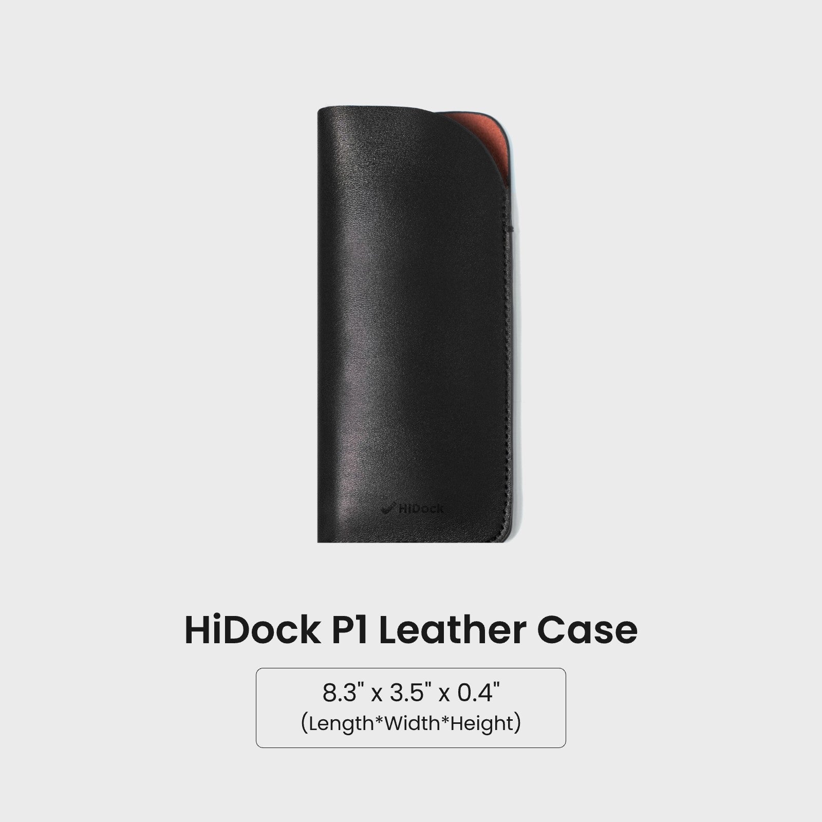 HiDock P1 Leather Case
